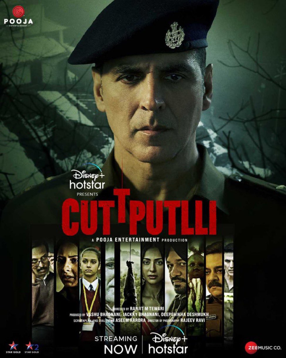 Cuttputlli Bollywood Movie Poster