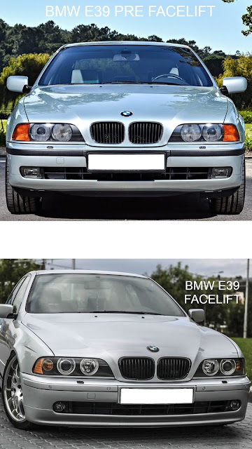 BMW E39 - Tampak Depan