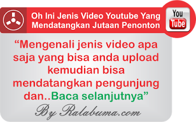 Jenis Video Youtube Yang Bisa Mendatangkan Jutaan Penonton