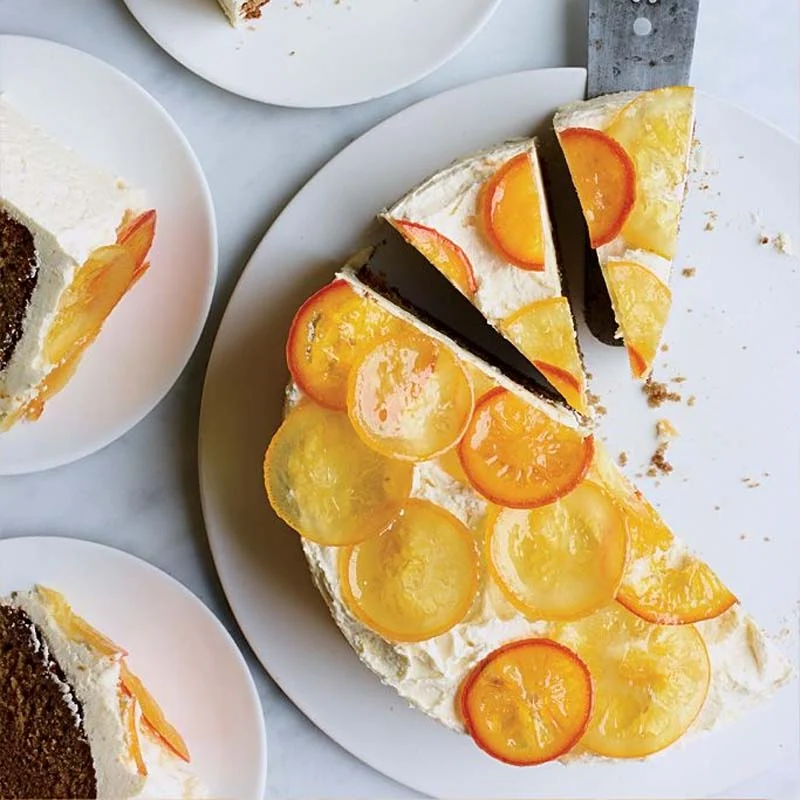 Honey Cake with Citrus Frosting 