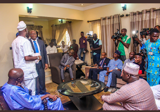 Seyi Makinde Visits Lautech University Says "I will fulfill my promise" - Photos