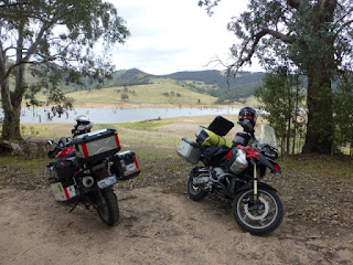 BMW R1200GS, BMW F650GS, Hume Dame, Victoria