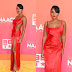  Janelle Monáe Wearing red custom Cong Tri to 2023 NAACP Awards ........... #ElectionResult #presidentialelection2023 Obasanjo Eniola Badmus