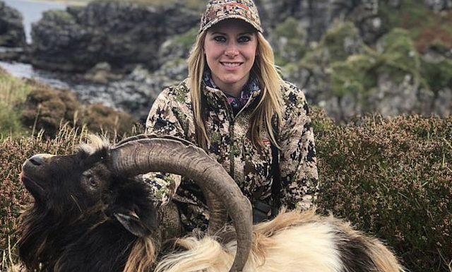 US big game hunter who boasted of gunning down goats and stags on trip to Scottish island and posed with blooded sex toy next to dead sheep faces criminal charges 