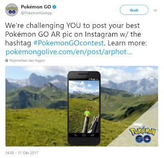 Let's Join! Niantic will hold AR photo contest for Pokemon GO