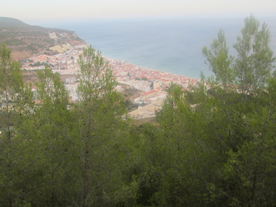 Sesimbra. Vista desde el castillo de Sesimbra