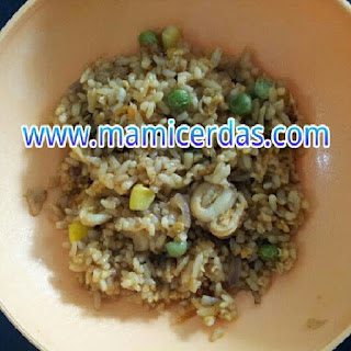 Resep Mudah Praktis: Nasi Goreng Seafood Spesial