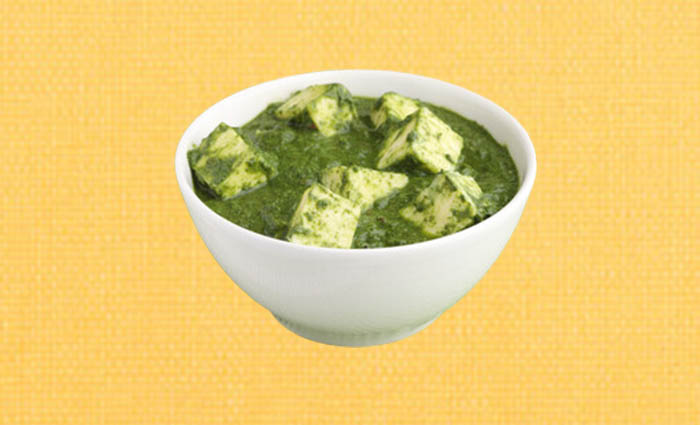 Palak Paneer in Microwave