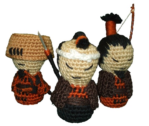 Samukokes del Clan del Bosque por La Costurera Ninja
