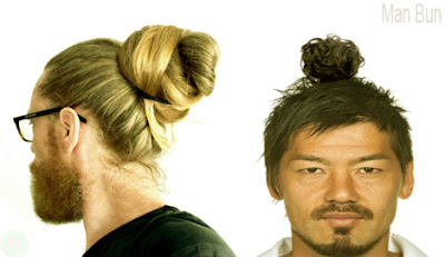 Man-bun,Man-bun hairstyle