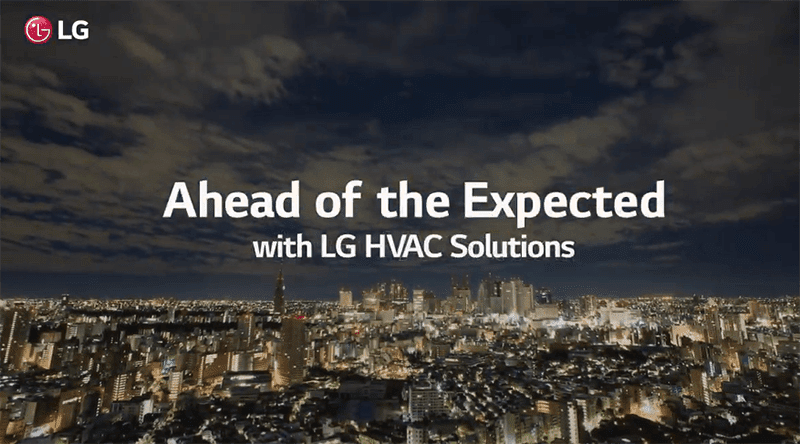 LG HVAC Solutions showcased in a new brand video