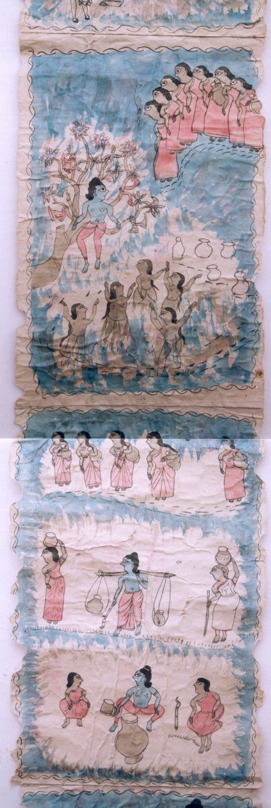 Santal Parganas scroll paintings