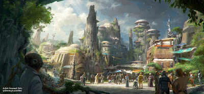 D23 Expo First Look: Star Wars Land at Disneyland & Walt Disney World Concept Art