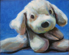 portrait of toy dog