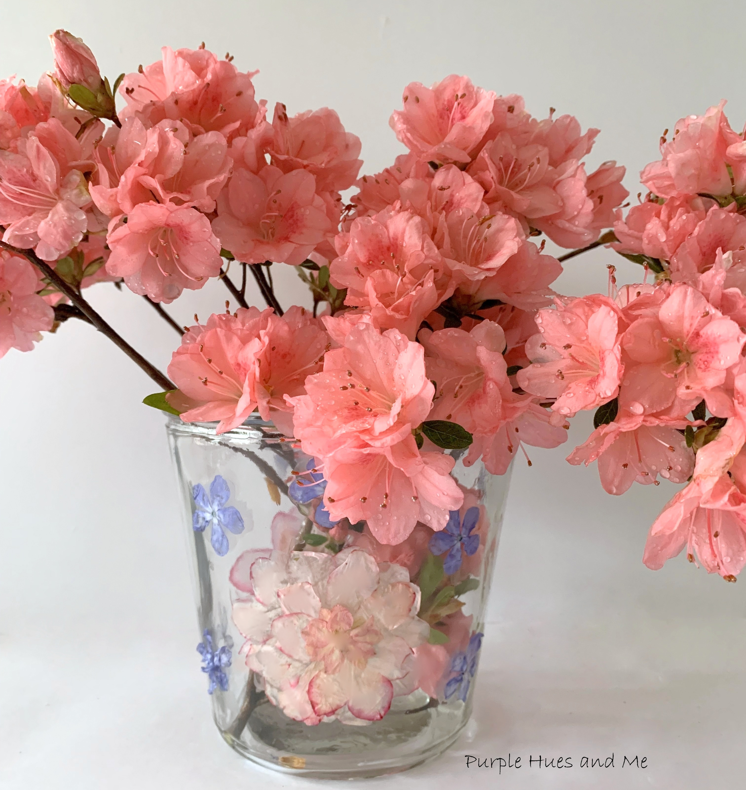 How to Make Pressed Flower Vases