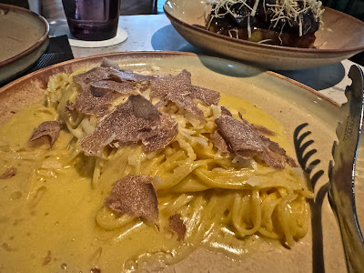 Waterfall Ristorante Italiano, tagliolini white truffle