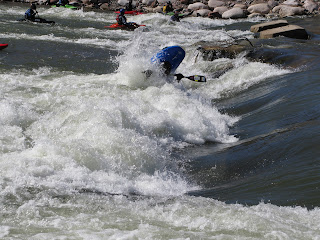 Cartwheeling at the Glenwood Springs Whitewater Park