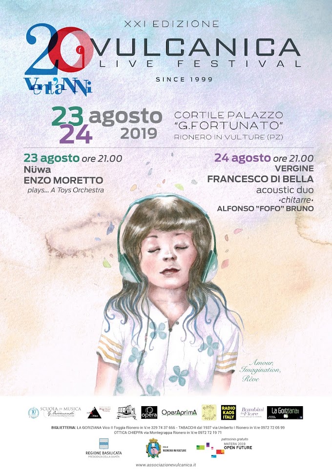 23 e 24 agosto XXI edizione del Vulcanica Live Festival