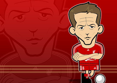 Steven Gerrard Funny Cartoon Hd Wallpaper