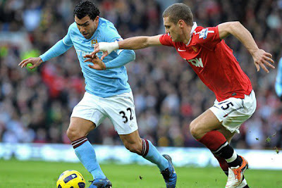 Carlos Teves(Manchester City)-Nemenja Vidic(Manchester United)