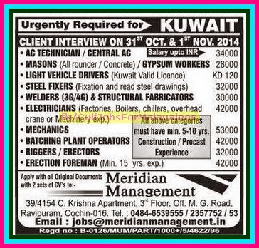 Urgent Job Opportunities for Kuwait