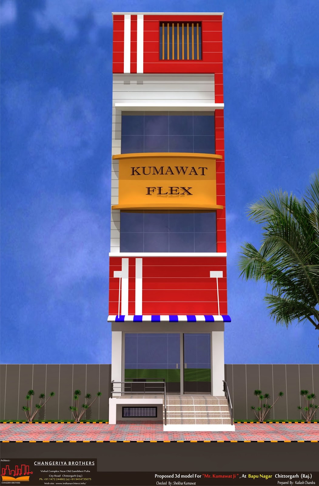 10x30 Complex Shop Plan  For Mr Manoj Kumawat Indian 
