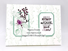 Nigezza Creates with Stampin Up First frost 