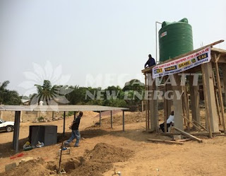 Solar pumping system in DR Congo