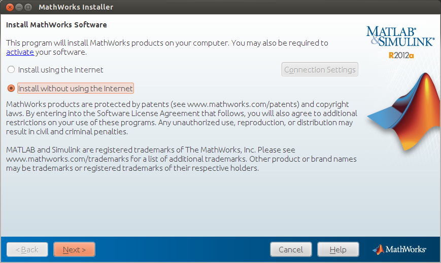 matlab r2013b unix