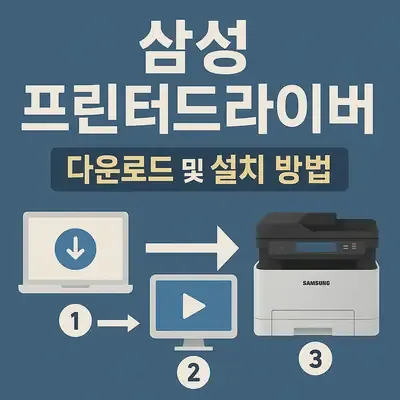 삼성 프린터드라이버 다운로드 및 설치 방법에 대한 모든 정보