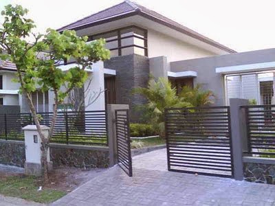 4 Contoh Pagar  Rumah  Modern  Desain Rumah  Minimalis