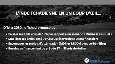 INDC tchadienne : les engagements pour le climat du du Tchad avant la COP21