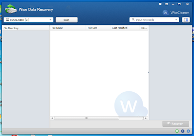 Recovery Data yang Terhapus dengan Wise Data Recovery