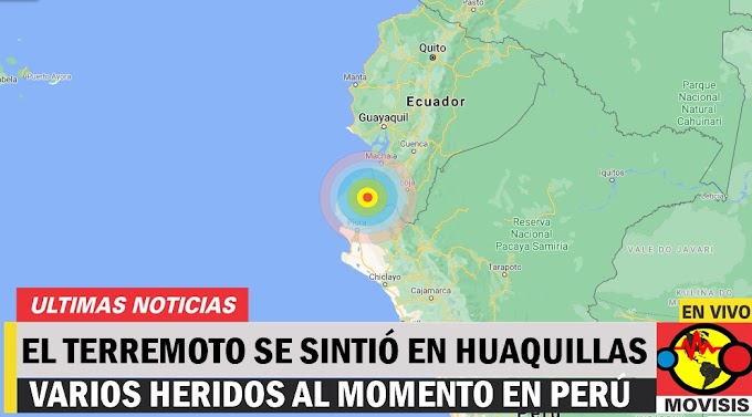 VIDEO | ASI SE VIVIO EL TERREMOTO DE PERÚ EN ECUADOR, AL MOMENTO 40 HERIDOS SE REPORTAN EN PERÚ 