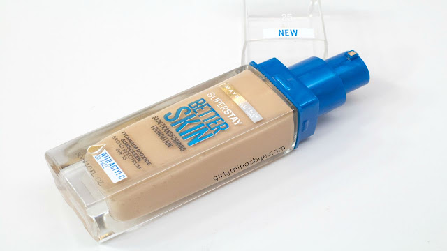 Maybelline Better Skin Foundation, SuperStay, Review, @girlythingsby_e