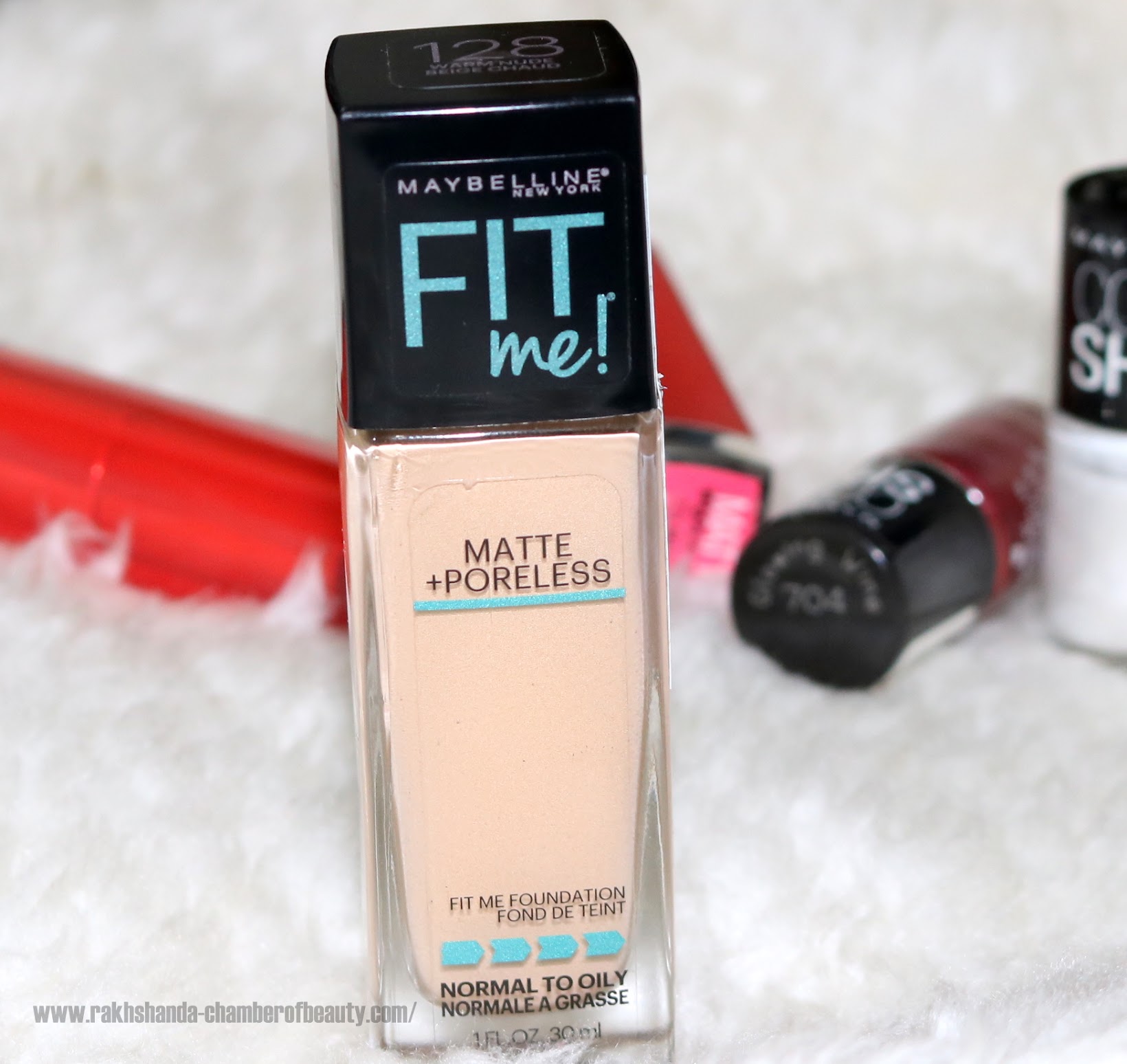 Maybelline NY Fit Me! Matte+Poreless Foundation Review, Swatches, price in India