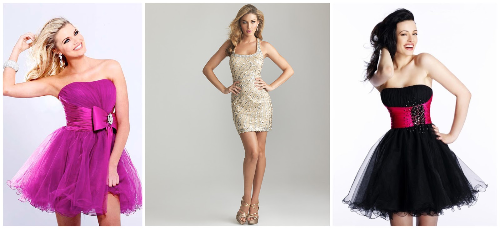 short prom dresses types can be considered as sheath or column dresses ...