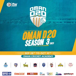 Oman D20 League 2023 Squads, Oman D20 League 2023 Players list, Captain, Squads, Cricketftp.com, Cricbuzz, cricinfo