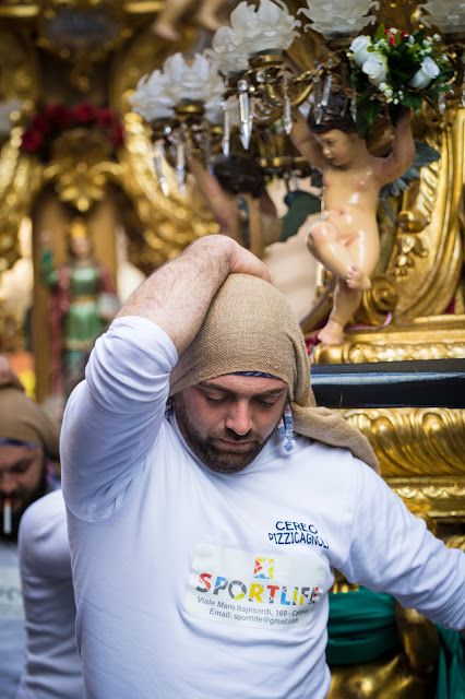 Festa di Sant'Agata a Catania: il giro esterno, le cannelore