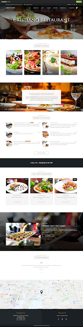 Restaurant WordPress Theme Free Download | Cristiano Theme Nulled