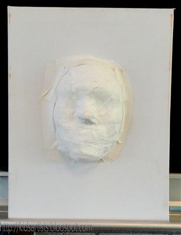 Kids Artists: Plaster mask