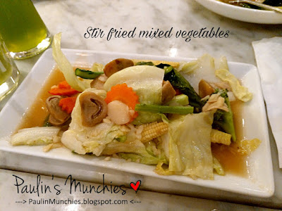 Paulin's Muchies - Bangkok: Have a Zeed by Steak Lao at Terminal 21 - Stir fried vegetables