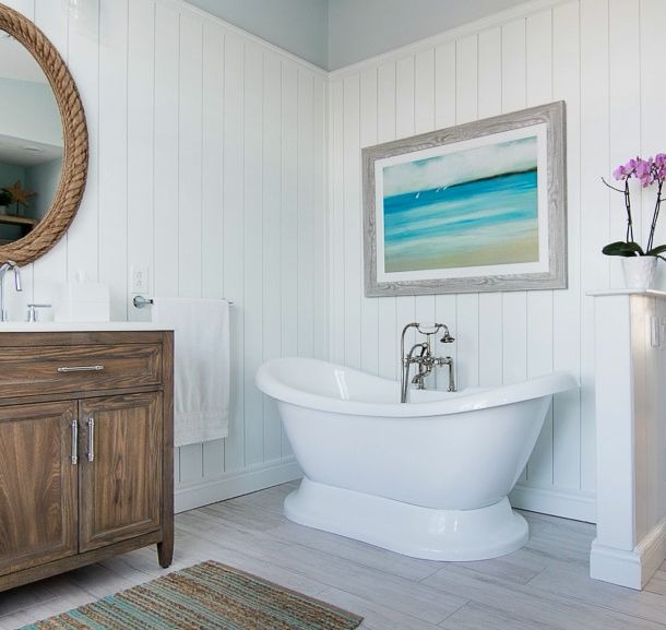 Coastal Wall  Art  Decor  Ideas  for the Bathroom  Coastal 