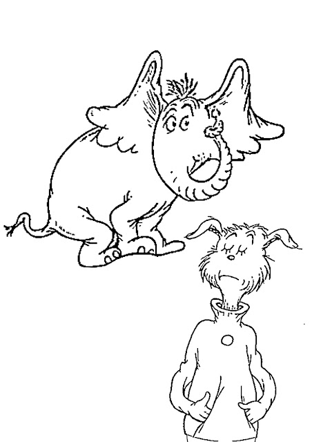 Dr Seuss Coloring Pages