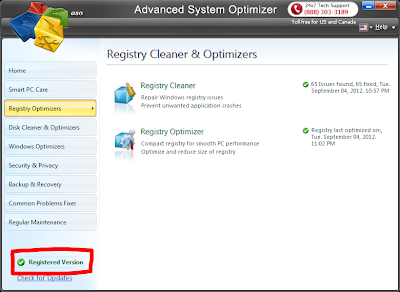 Advanced System Optimizer 3.5 Screenshot