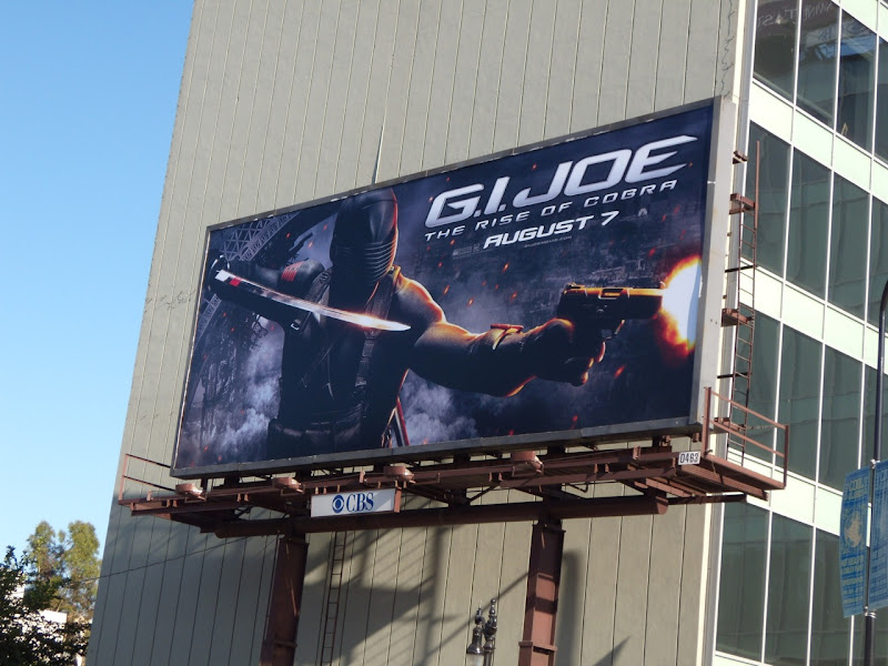 GI Joe Rise of Cobra movie billboard
