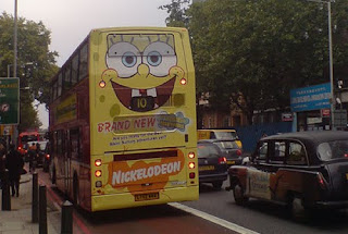 SpongeBob Bus Art Car