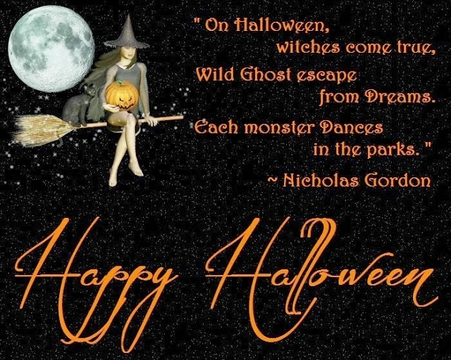 Happy Halloween quotes, Best Halloween wishes, Messages, Funny, Scary. May the witches and spirits grant you all that you wished for. May the witches