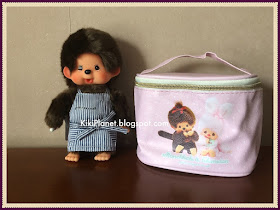 kiki monchhichi chimutan, pouch, tee-shirt, limited edition, The Plus Secret café, tokyo, japon