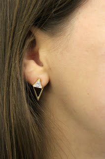 Clothes & Dreams: Double triangles Primark earrings